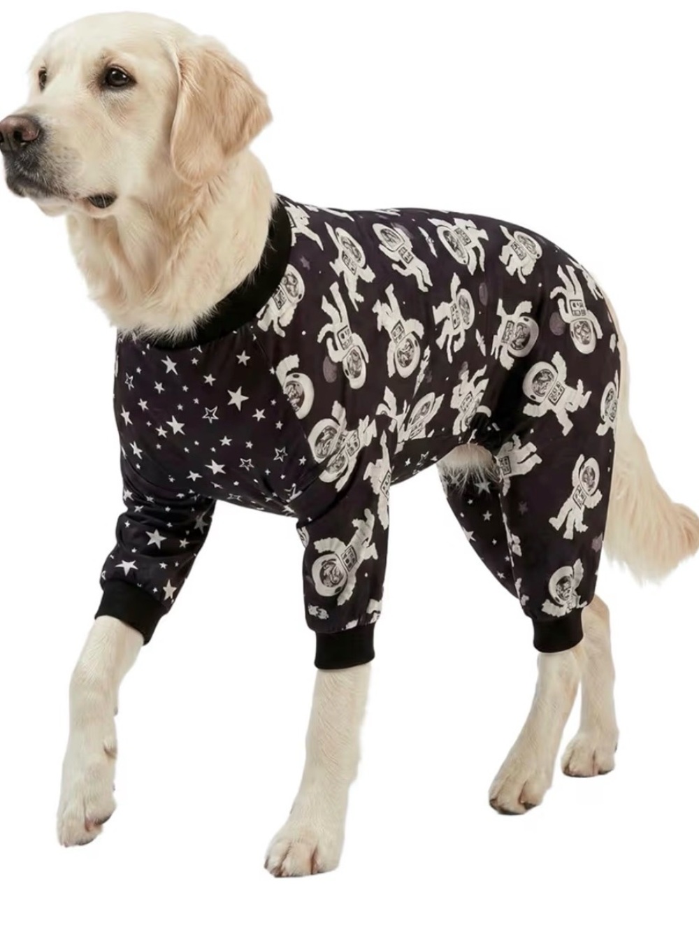 Nwt lovinpet Astronaut Stars Dog Pajamas - Large